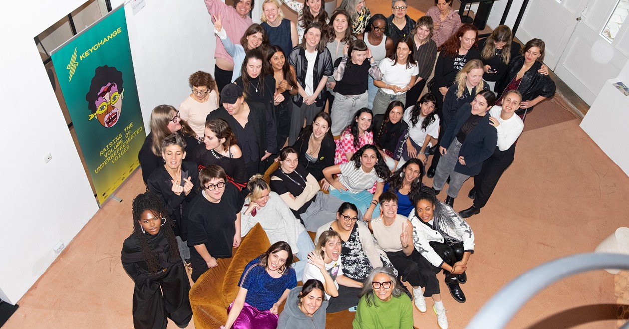 Group photo of participants in the Keychange program